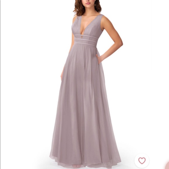 Azazie Katana worn once for a wedding. Great quality - Picture 1 of 11